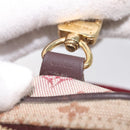 LOUIS VUITTON Monogram Mini US Digital Pouch Red M60001 LV Auth 124041-12