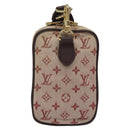 LOUIS VUITTON Monogram Mini US Digital Pouch Red M60001 LV Auth 124041-2