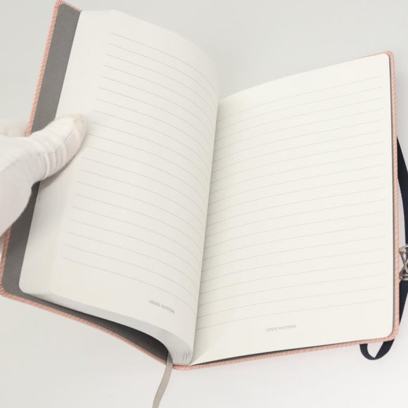 LOUIS VUITTON Epi Cahier Gustave MM Note Cover Pink GI0115 LV Auth 124050