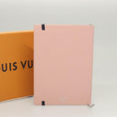 LOUIS VUITTON Epi Cahier Gustave MM Note Cover Pink GI0115 LV Auth 124050-12