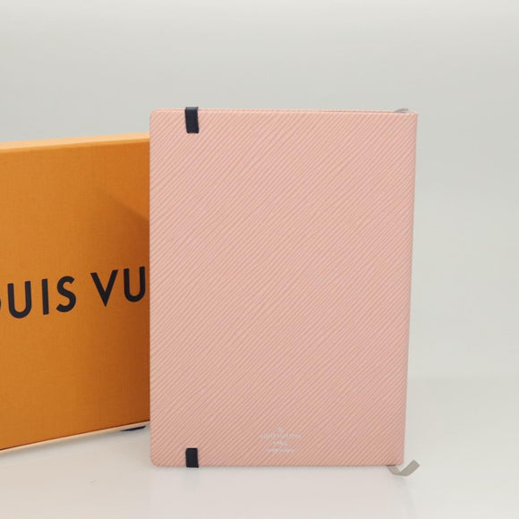 LOUIS VUITTON Epi Cahier Gustave MM Note Cover Pink GI0115 LV Auth 124050