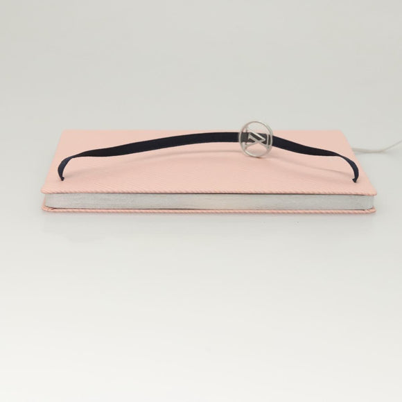 LOUIS VUITTON Epi Cahier Gustave MM Note Cover Pink GI0115 LV Auth 124050