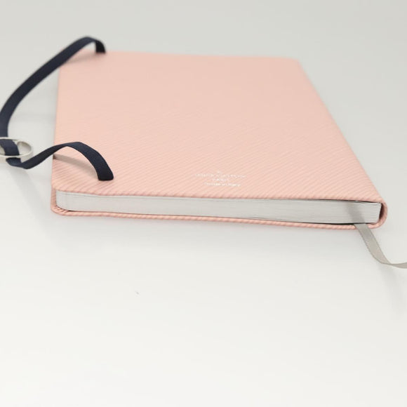 LOUIS VUITTON Epi Cahier Gustave MM Note Cover Pink GI0115 LV Auth 124050