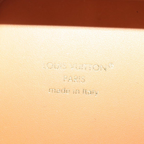 LOUIS VUITTON Monogram Metalgram Box metal Gold GI1139 LV Auth 124053SM