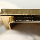 LOUIS VUITTON Monogram Metalgram Box metal Gold GI1139 LV Auth 124053SM-11