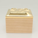LOUIS VUITTON Monogram Metalgram Box metal Gold GI1139 LV Auth 124053SM-6