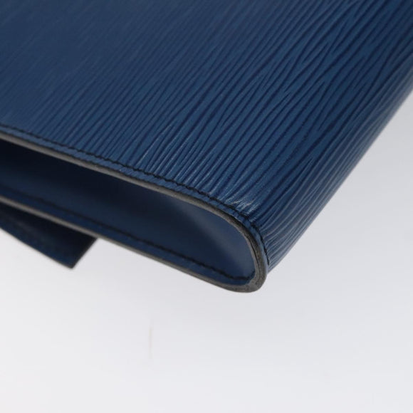 LOUIS VUITTON Epi Pochette Arche Shoulder Bag Blue M52575 LV Auth 124057