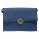 LOUIS VUITTON Epi Pochette Arche Shoulder Bag Blue M52575 LV Auth 124057-13