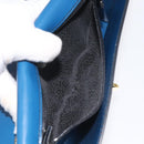 LOUIS VUITTON Epi Pochette Arche Shoulder Bag Blue M52575 LV Auth 124057-11