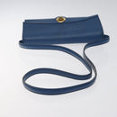 LOUIS VUITTON Epi Pochette Arche Shoulder Bag Blue M52575 LV Auth 124057-7