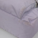 PRADA Shoulder Bag Nylon Purple Silver Auth 124063-8