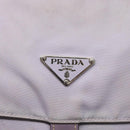 PRADA Shoulder Bag Nylon Purple Silver Auth 124063-18