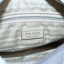 PRADA Shoulder Bag Nylon Purple Silver Auth 124063-21