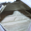 PRADA Shoulder Bag Nylon Purple Silver Auth 124063-10