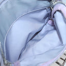 PRADA Shoulder Bag Nylon Purple Silver Auth 124063-25