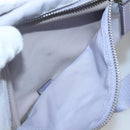 PRADA Shoulder Bag Nylon Purple Silver Auth 124063-26