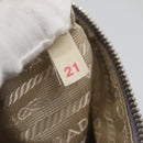 PRADA Shoulder Bag Nylon Purple Silver Auth 124063-12