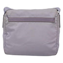PRADA Shoulder Bag Nylon Purple Silver Auth 124063-2