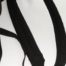 PRADA Backpack Nylon Black Silver Auth 124087-15