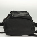 PRADA Backpack Nylon Black Silver Auth 124087-5