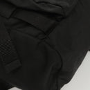 PRADA Backpack Nylon Black Silver Auth 124087-16