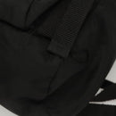 PRADA Backpack Nylon Black Silver Auth 124087-17