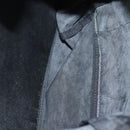 PRADA Backpack Nylon Black Silver Auth 124087-11