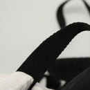 PRADA Backpack Nylon Black Silver Auth 124087-14