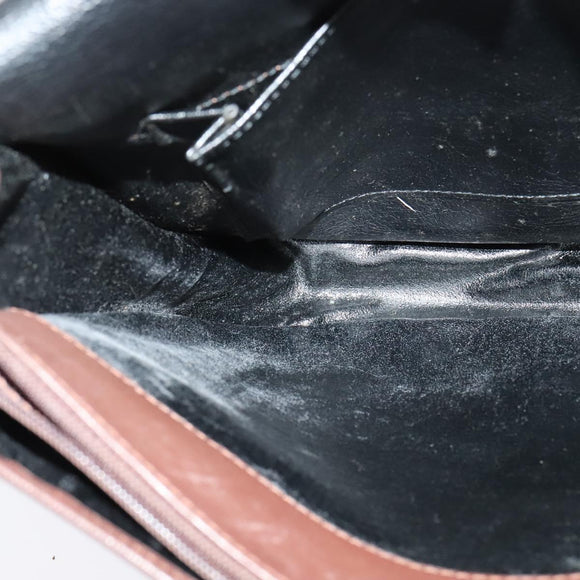 Burberrys Nova Check Shoulder Bag Canvas Beige Gold Auth 124096