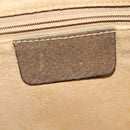 GUCCI GG Supreme Web Sherry Line Shoulder Bag PVC Beige 24 02 005 Auth 124097-18