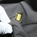 CHANEL Matelasse COCO Mark Hand Bag Patent leather Dark Brown CC Auth 124127-12