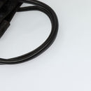 CHANEL Matelasse COCO Mark Hand Bag Patent leather Dark Brown CC Auth 124127-7