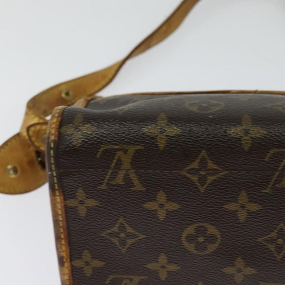 LOUIS VUITTON Monogram Popincourt Long Shoulder Bag M40008 LV Auth 124147