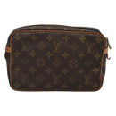 LOUIS VUITTON Monogram Compiegne 23 Clutch Bag M51847 LV Auth 124186-2