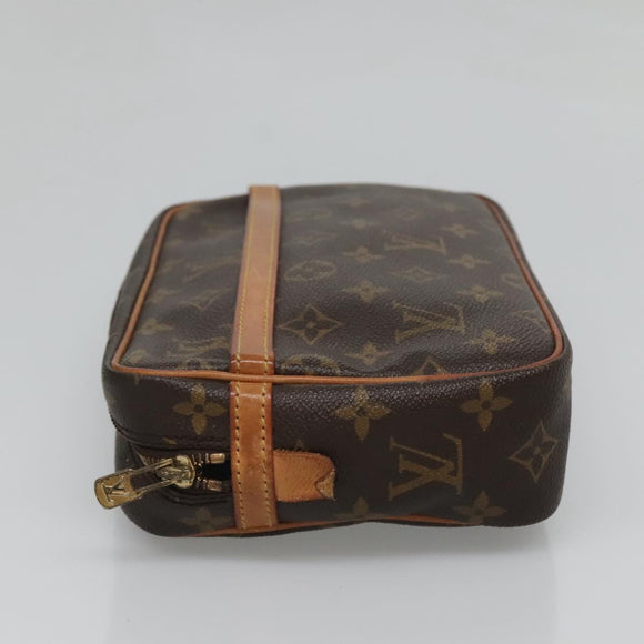 LOUIS VUITTON Monogram Compiegne 23 Clutch Bag M51847 LV Auth 124186