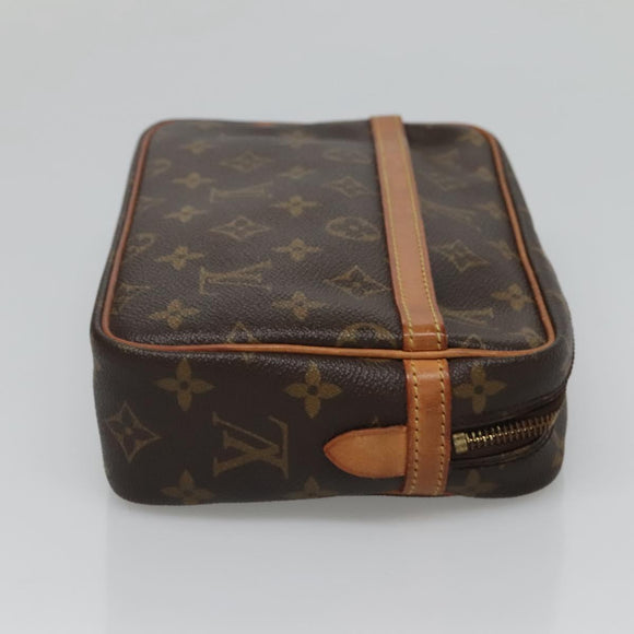 LOUIS VUITTON Monogram Compiegne 23 Clutch Bag M51847 LV Auth 124186