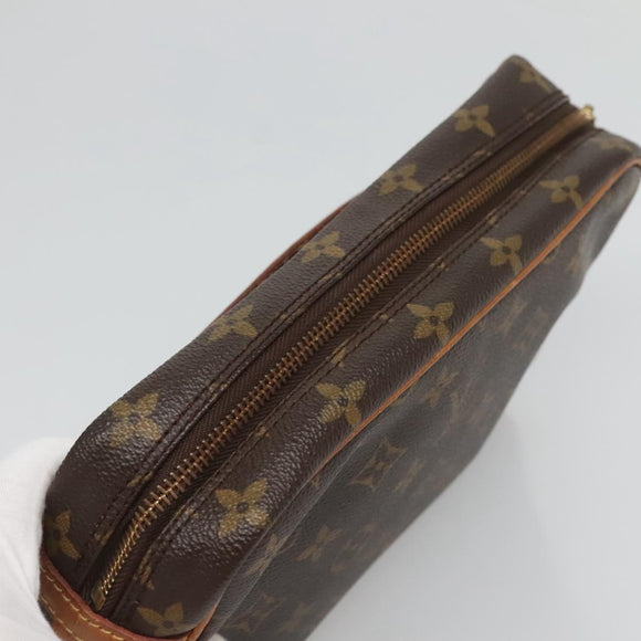 LOUIS VUITTON Monogram Compiegne 23 Clutch Bag M51847 LV Auth 124186