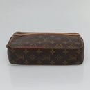 LOUIS VUITTON Monogram Compiegne 23 Clutch Bag M51847 LV Auth 124186-6