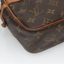 LOUIS VUITTON Monogram Compiegne 23 Clutch Bag M51847 LV Auth 124186-14