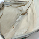 GUCCI GG Canvas Web Sherry Line Shoulder Bag Beige Gold 257065 Auth 124204-17