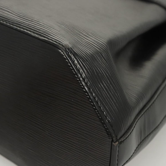 LOUIS VUITTON Epi Sac Depaule GM Shoulder Bag Black M80155 LV Auth 124212