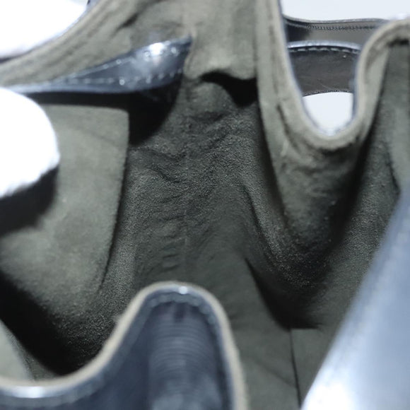 LOUIS VUITTON Epi Sac Depaule GM Shoulder Bag Black M80155 LV Auth 124212