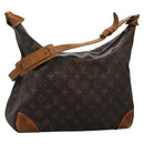 LOUIS VUITTON Monogram Boulogne 35 Shoulder Bag M51260 LV Auth 124238-1