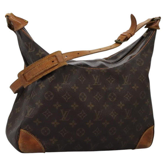 LOUIS VUITTON Monogram Boulogne 35 Shoulder Bag M51260 LV Auth 124238