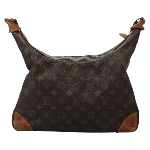 LOUIS VUITTON Monogram Boulogne 35 Shoulder Bag M51260 LV Auth 124238