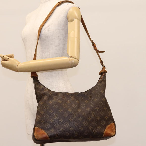 LOUIS VUITTON Monogram Boulogne 35 Shoulder Bag M51260 LV Auth 124238