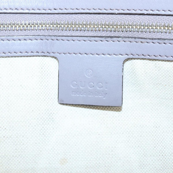 GUCCI GG Canvas Tote Bag Beige gold 269956 Auth 124245