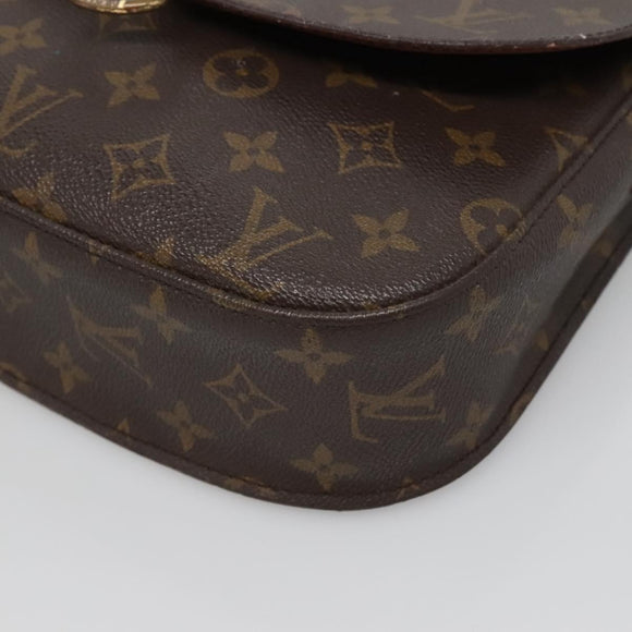 LOUIS VUITTON Monogram Saint Cloud GM Shoulder Bag M51242 LV Auth 124259