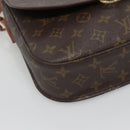 LOUIS VUITTON Monogram Saint Cloud GM Shoulder Bag M51242 LV Auth 124259-16