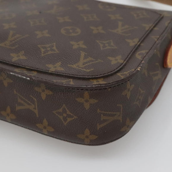 LOUIS VUITTON Monogram Saint Cloud GM Shoulder Bag M51242 LV Auth 124259